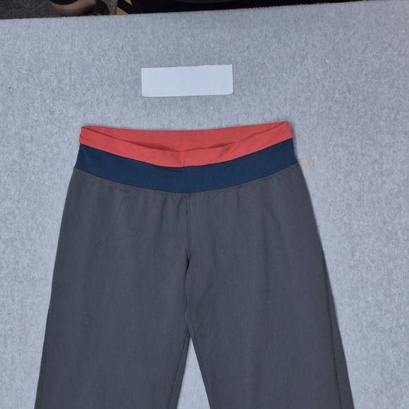 Patagonia Women Activewear Pants M Gray Flare Yoga Leggings 25" Inseam - Picture 5 of 14